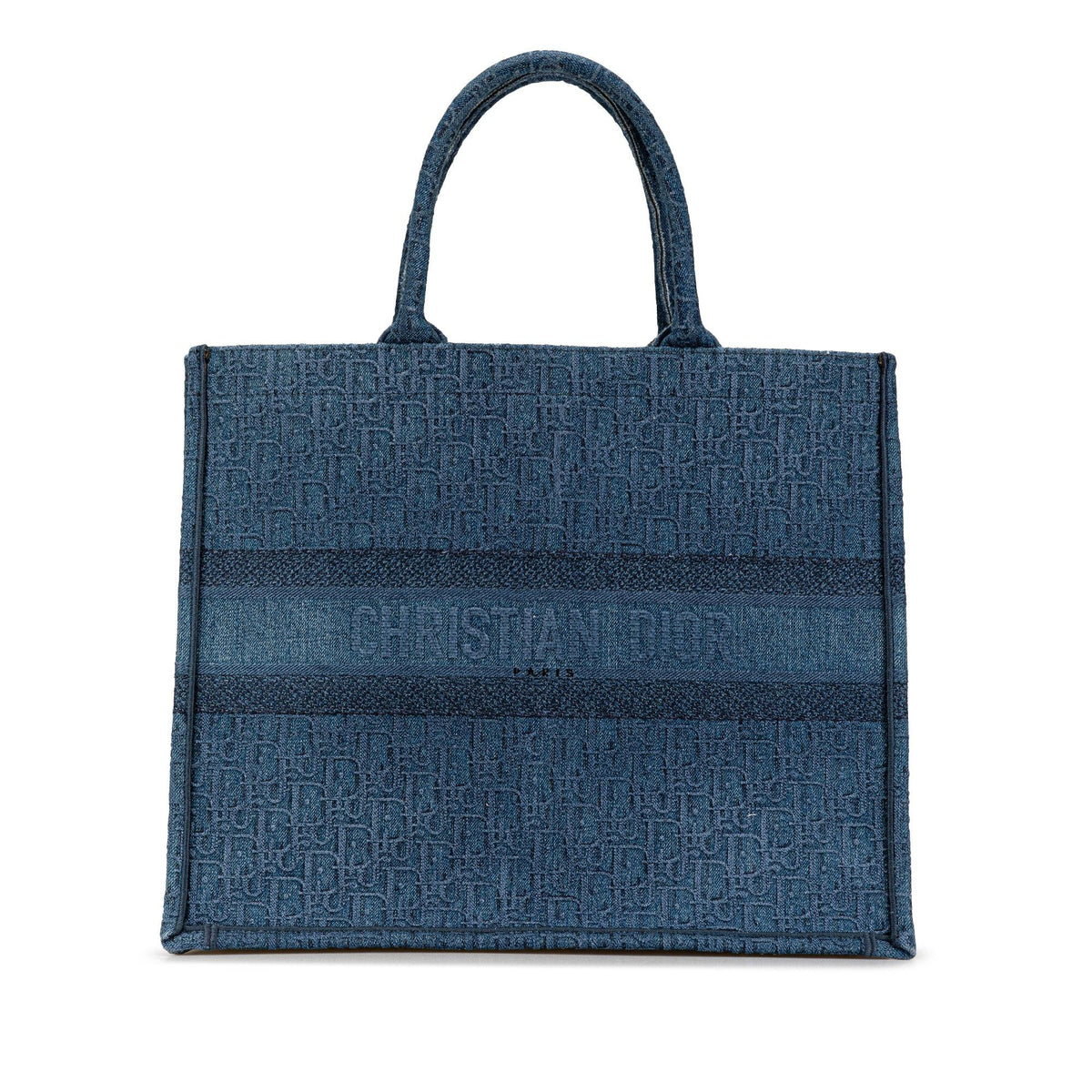 Dior Book Tote Oblique Blue Tote Bag Rovelle Bags