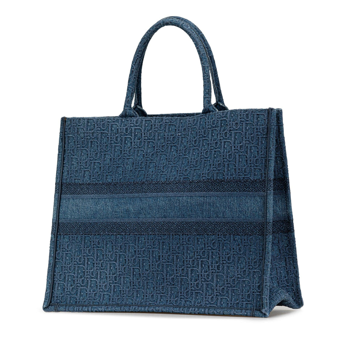 Dior Book Tote Oblique Blue Tote Bag Rovelle Bags