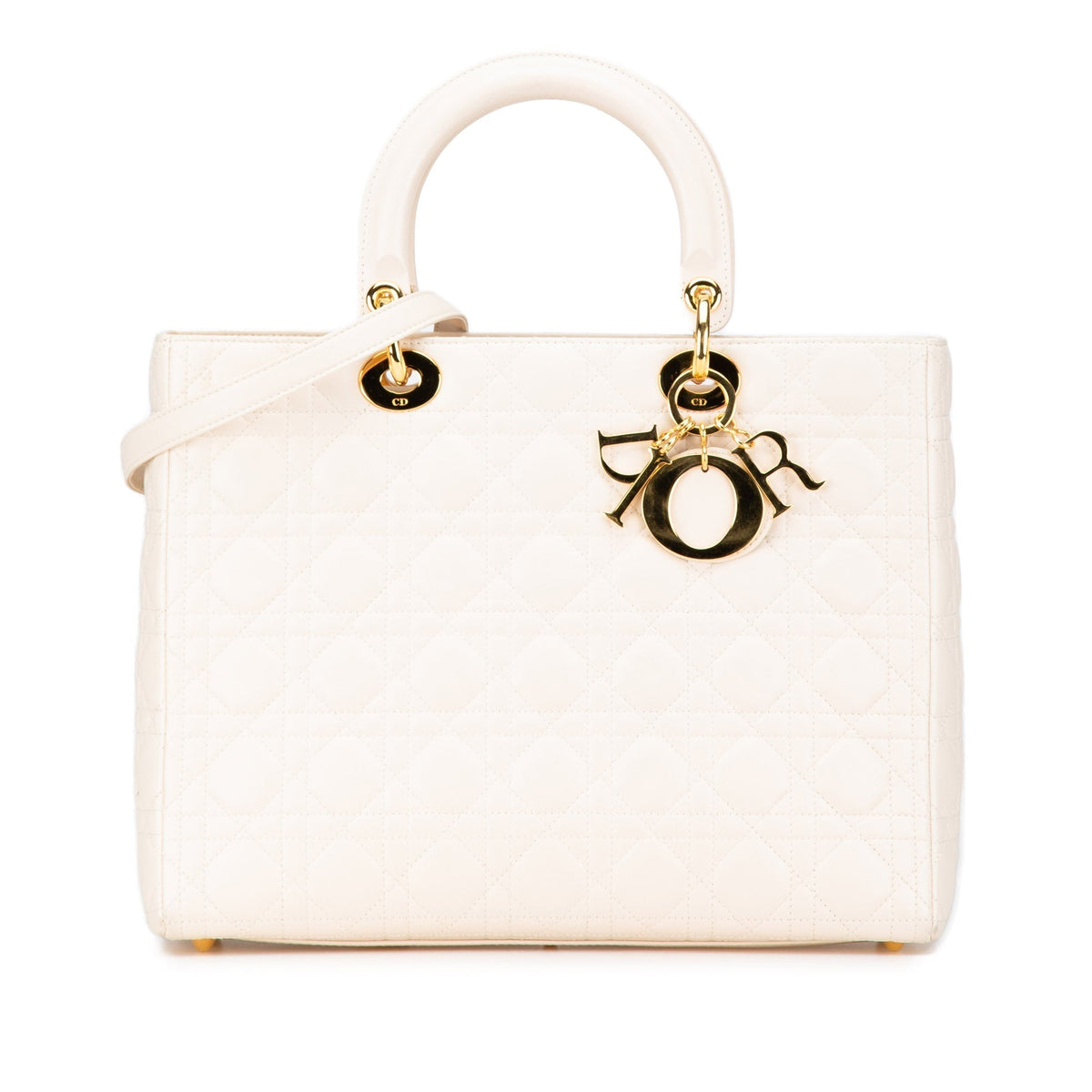 Dior Lady Dior Quilted Leather Handbag Rovelle Bags
