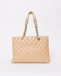 Chanel Beige Caviar Leather Grand Shopping (GST) Tote Bag Rovelle Bags