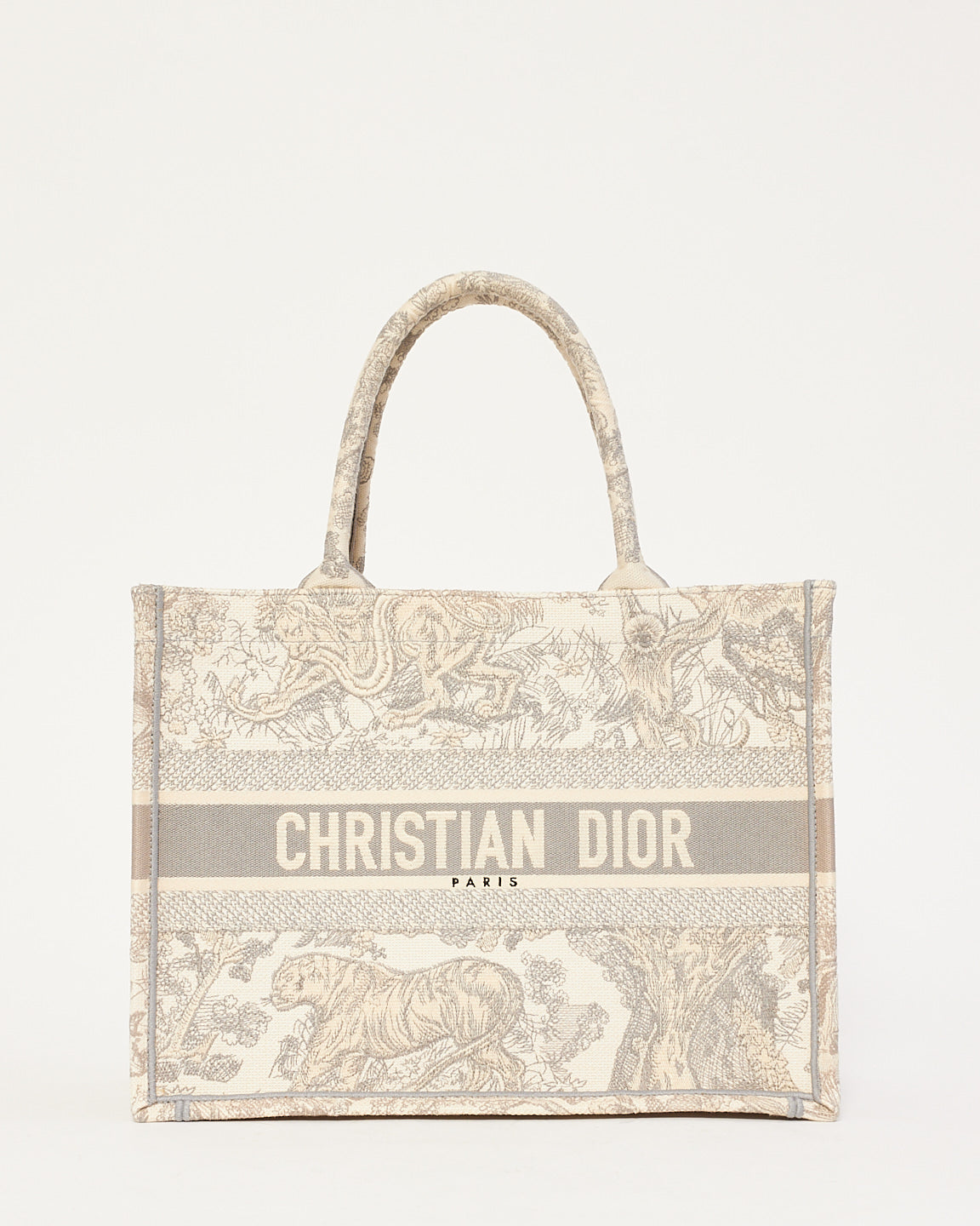 Dior Book Tote Leather Canvas Tote Bag Rovelle Bags
