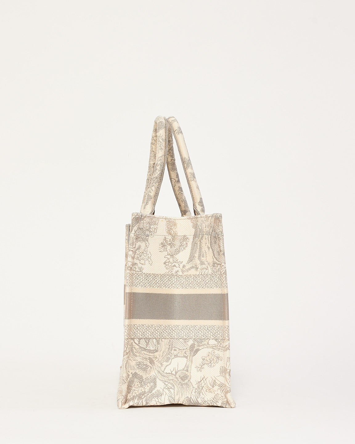 Dior Book Tote Leather Canvas Tote Bag Rovelle Bags