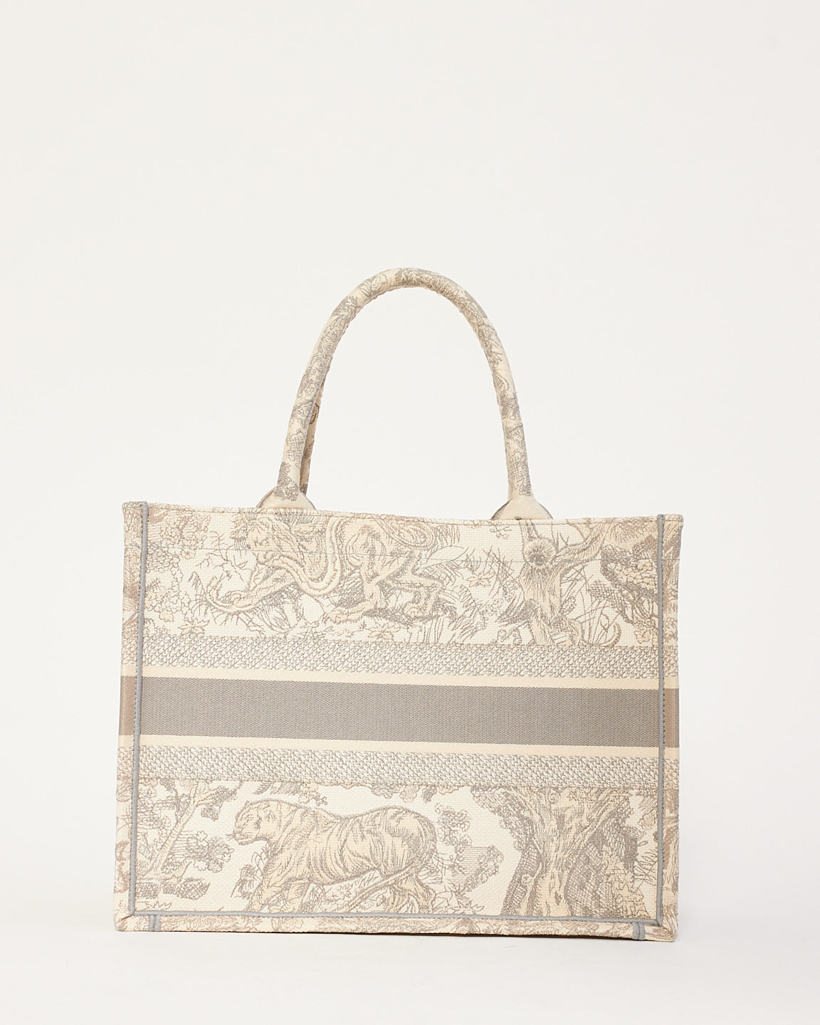 Dior Book Tote Leather Canvas Tote Bag Rovelle Bags