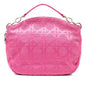 Pink Dior Canvas Cannage Hobo Bag Rovelle Bags