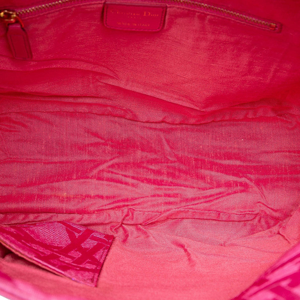 Pink Dior Canvas Cannage Hobo Bag Rovelle Bags