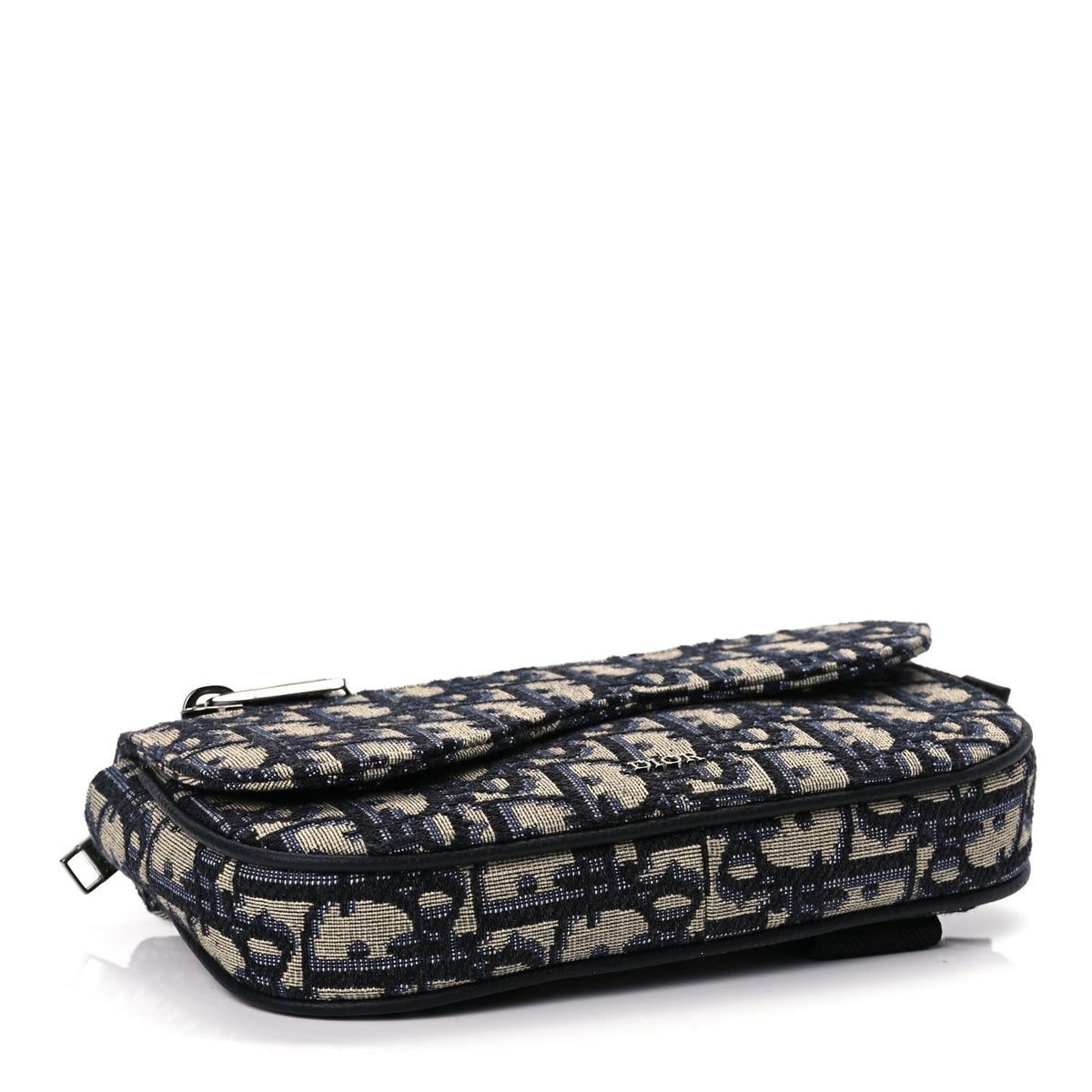 Christian Dior Oblique Arm Pouch Blue Rovelle Bags
