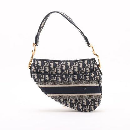 Dior Saddle Oblique Blue Crossbody Rovelle Bags