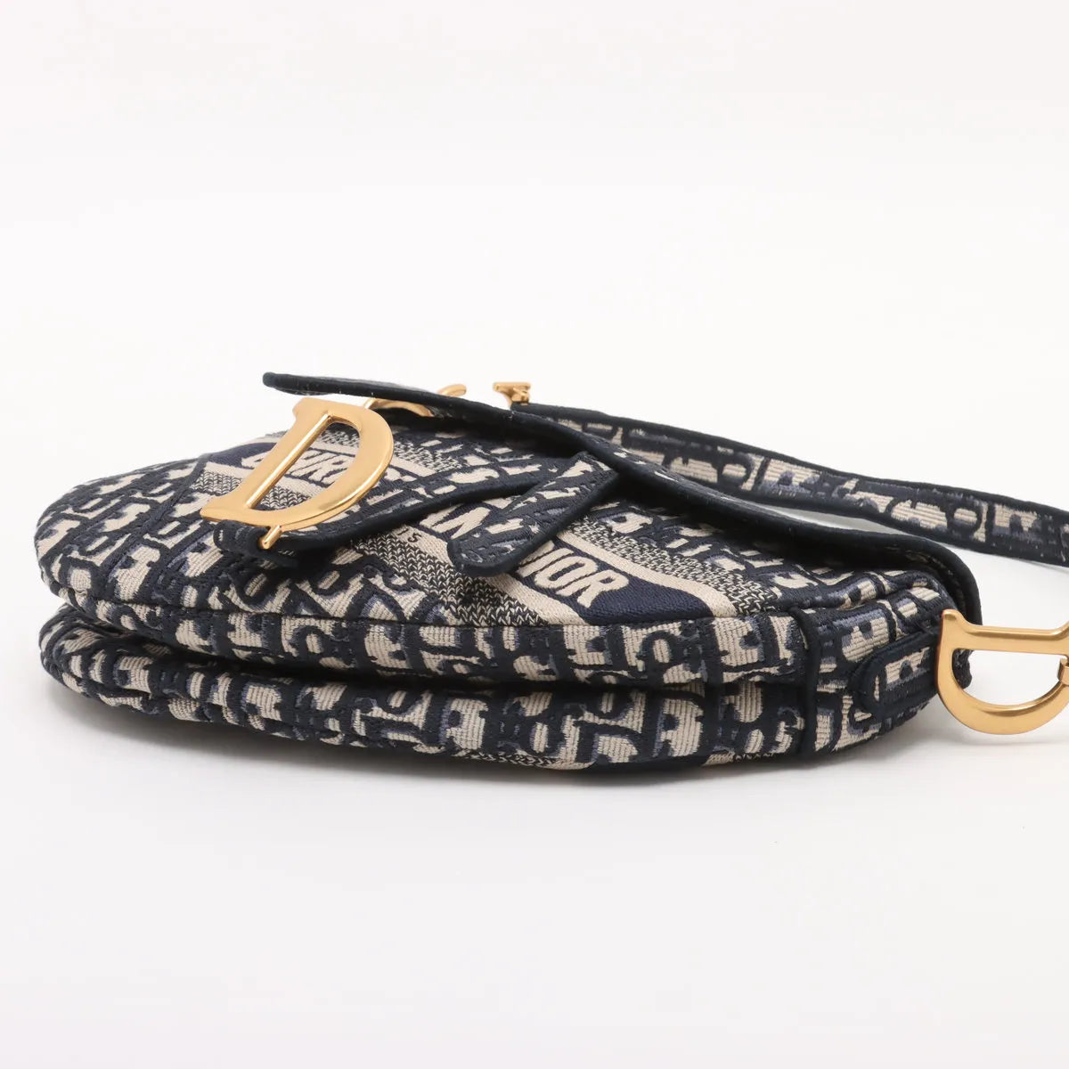 Dior Saddle Oblique Blue Crossbody Rovelle Bags