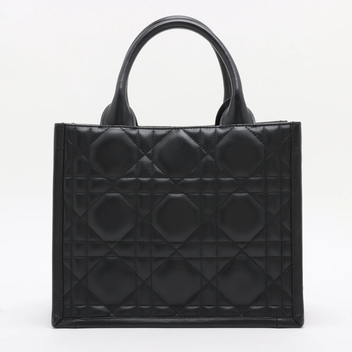 Christian Dior Beige Macrocannage Calfskin Small Book Tote [Clearance Sale] Rovelle Bags