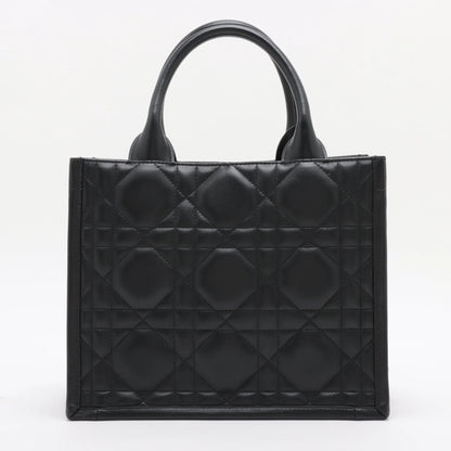 Christian Dior Beige Macrocannage Calfskin Small Book Tote [Clearance Sale] Rovelle Bags