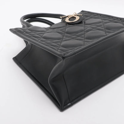 Christian Dior Beige Macrocannage Calfskin Small Book Tote [Clearance Sale] Rovelle Bags