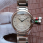 BALLON BLEU DATE 42 SILVER DIAL DIAMOND NUMERALS