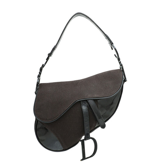 Christian Dior Bicolor Saddle Medium Bag Rovelle Bags