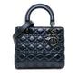 Dior Lady Dior Quilted Leather Handbag Rovelle Bags