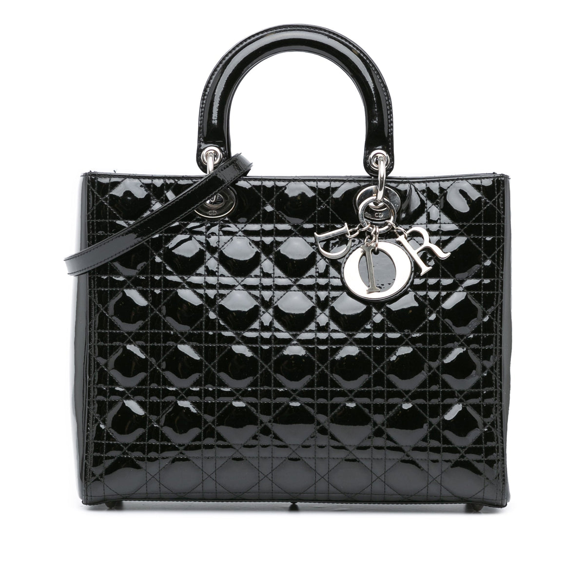 Dior Lady Dior Quilted Leather Handbag Rovelle Bags