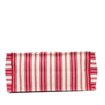 Red Dior Large Striped Book Tote Rovelle Bags