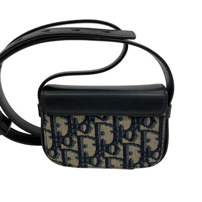 Dior Shoulder Bag Canvas, Leather black dior lock Oblique Women Rovelle Bags