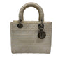 Dior Handbag canvas white 2WAY Lady Dior Canage Women Rovelle Bags