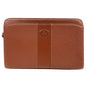 BURBERRY business bag leather Brown clutch bag embossed Carriage mens