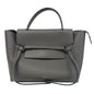 CELINE Handbag leather gray 2WAY Belt bag mini Women