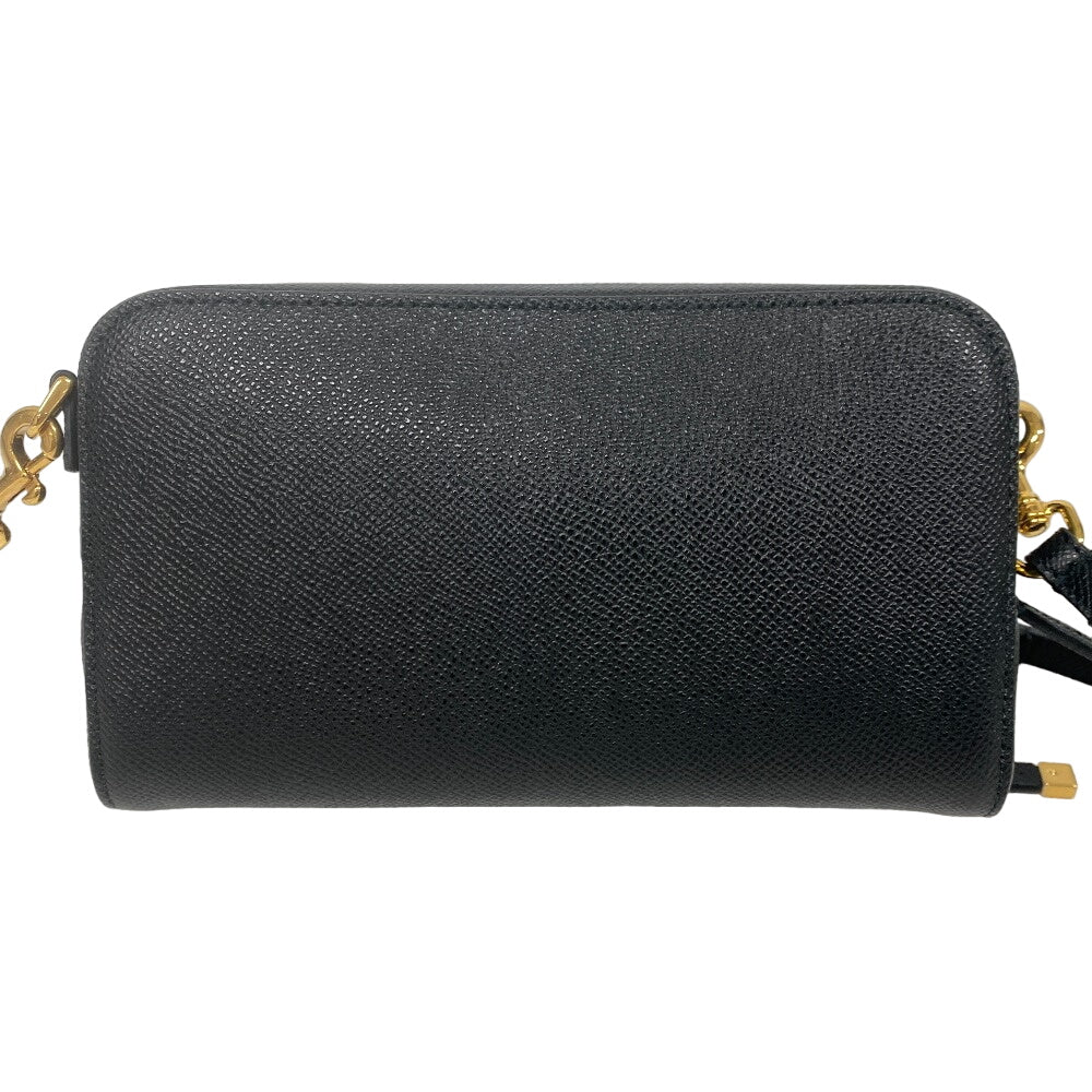 Dior Shoulder Bag leather black caro Women Rovelle Bags
