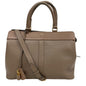 CELINE Handbag 192663 leather beige Medium 2way Kabaddou France Women