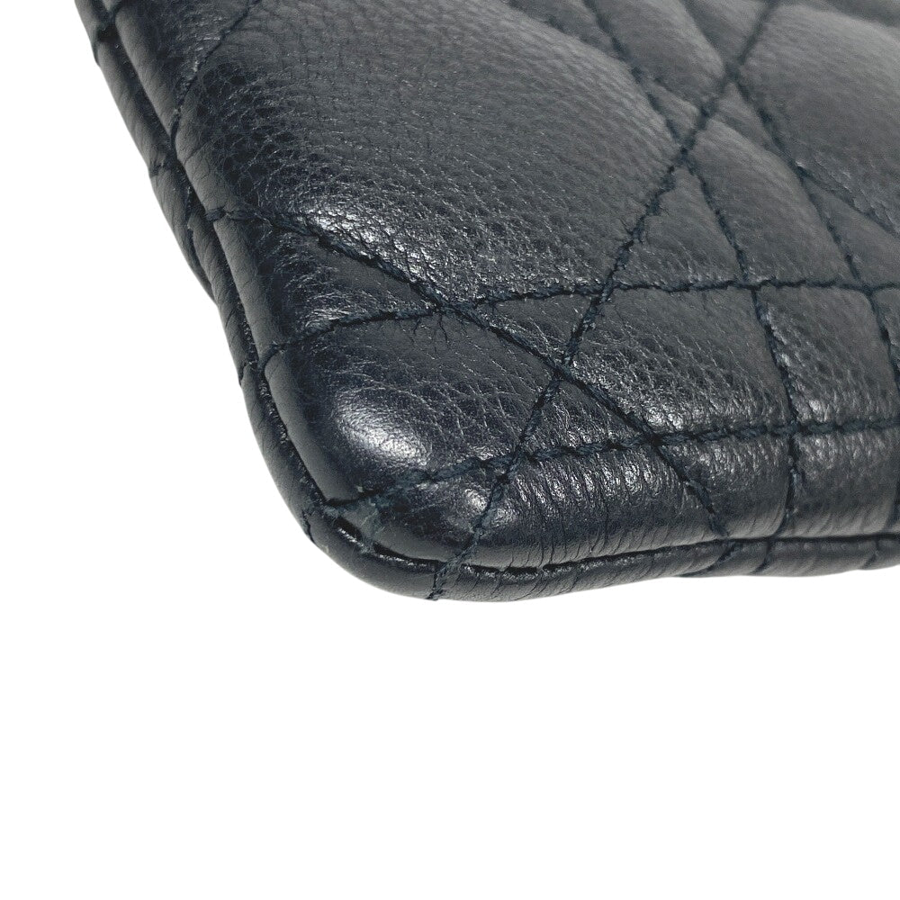 Christian Dior Shoulder Bag leather black Multifunction Canage Women Rovelle Bags