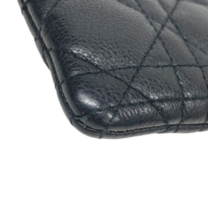 Christian Dior Shoulder Bag leather black Multifunction Canage Women Rovelle Bags