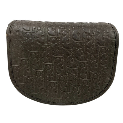 Christian Dior Shoulder Bag leather Brown gallop Women Rovelle Bags