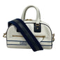 Christian Dior Handbag leather white 83-MA-0212X Vibe Bowling bag Women Rovelle Bags