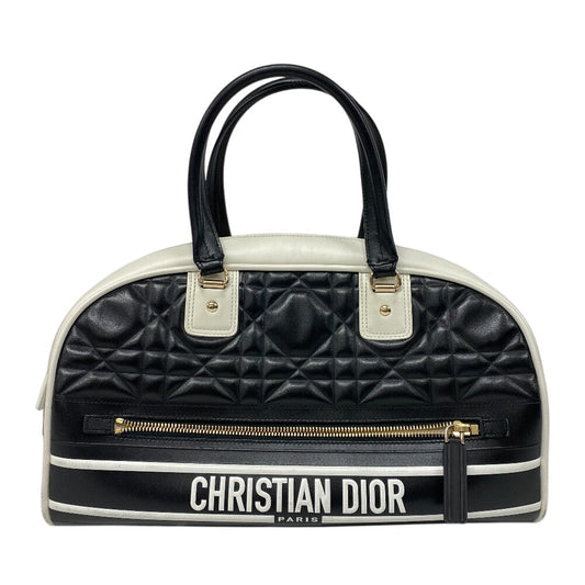 Christian Dior Handbag leather black Bowling bag Canage Vibe Women Rovelle Bags