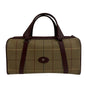 Burberrys Boston Duffel bag Canvas, Leather beige Mega check