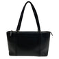 BURBERRY Tote Bag leather black Nova Check mens