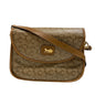 CELINE Shoulder Bag leather beige Carriage Metal Women