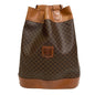 CELINE Backpack leather light brown Macadam Pattern