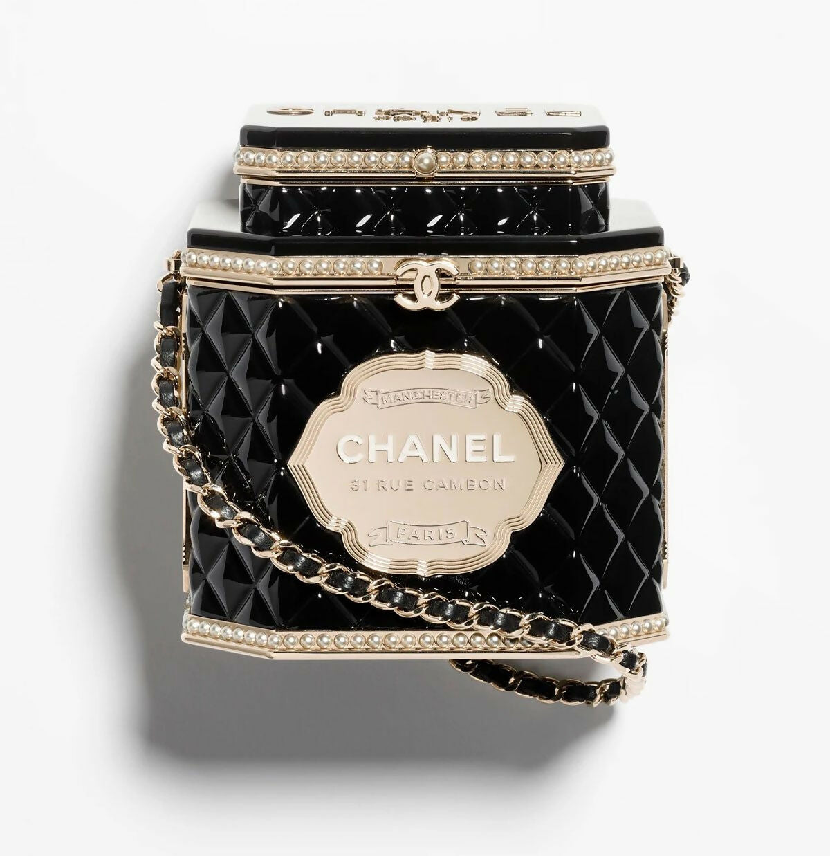 Chanel Luxury Leather Black Handbag Style 2 Rovelle Bags