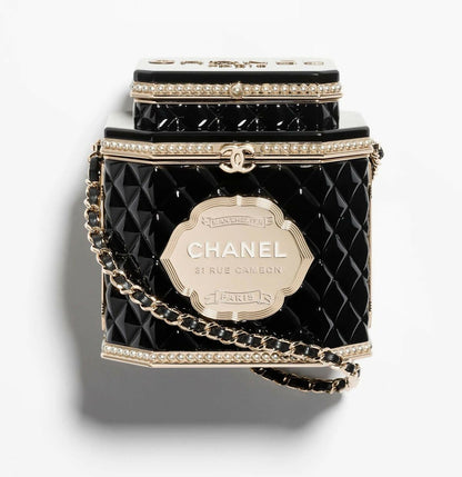 Chanel Luxury Leather Black Handbag Style 2 Rovelle Bags