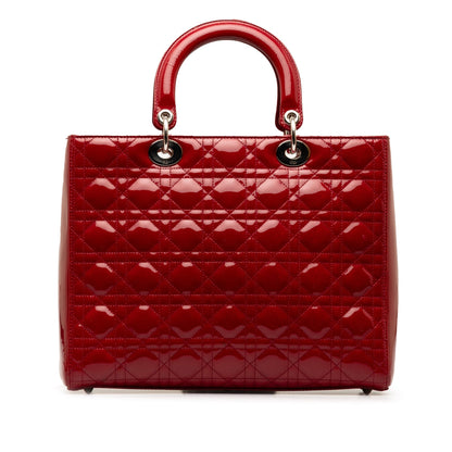 Dior Lady Dior Leather Handbag Rovelle Bags
