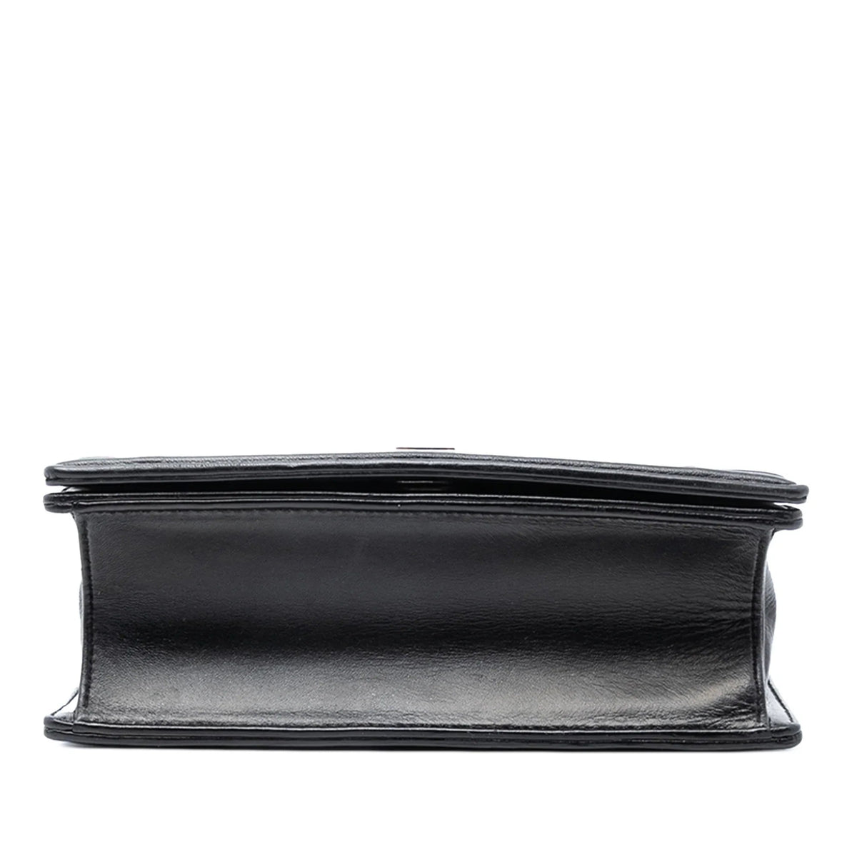Black Dior Small Lambskin Diorama Flap Crossbody Bag Rovelle Bags