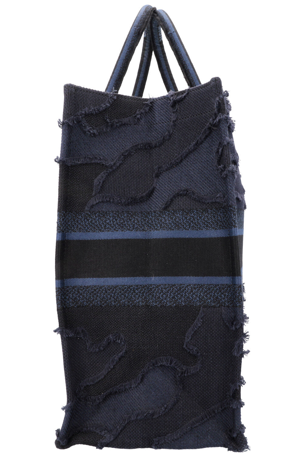 Christian Dior Medium Book Tote Navy Camouflage Rovelle Bags