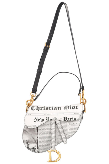 Christian Dior Saddle Bag Newspaper Rovelle Bags