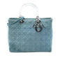 Dior Lady Dior Cannage Blue Handbag Style 2 Rovelle Bags