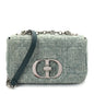 Christian Dior Tweed Macrocannage Small Caro Bag Light Green Rovelle Bags