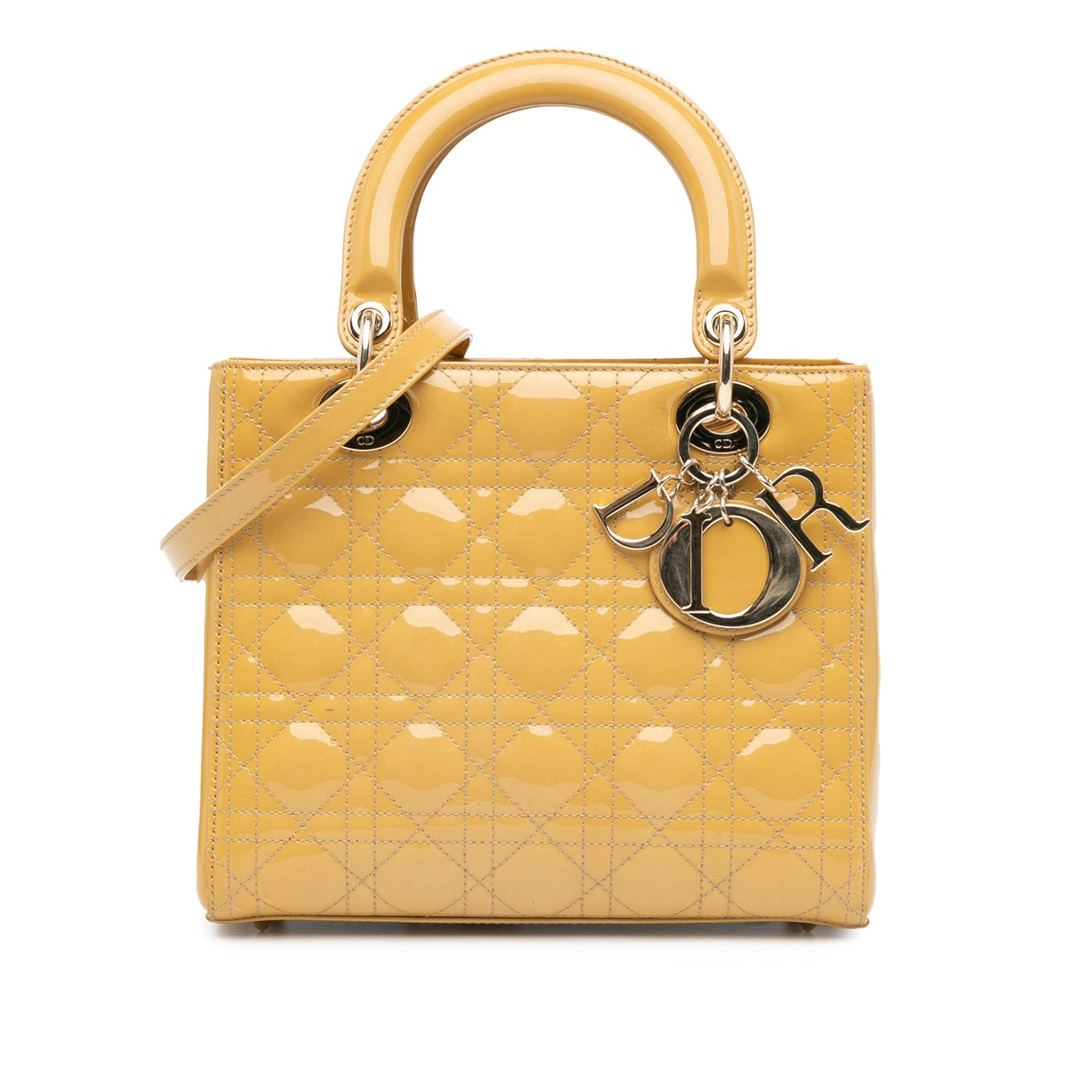 Dior Lady Dior Leather Shoulder Bag Rovelle Bags