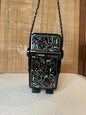 Chanel Luxury Leather Silver Handbag Rovelle Bags