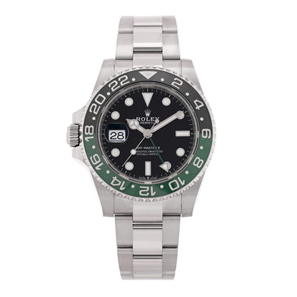 Stainless Steel 40mm Oyster Perpetual Date GMT Master Ⅱ Sprite Watch 126720VTNR