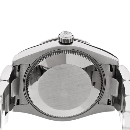 Stainless Steel 18K White Gold Diamond 31mm Oyster Perpetual Datejust Watch White Roman 178344