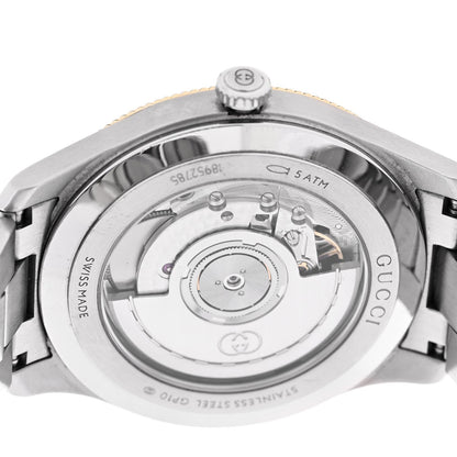 Stainless Steel 40mm G-Timeless Two Tone Automatic Watch Silver