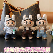 [Baby + Baby Clothing] Rab Clothing Bag Pendant Cute Vinyl DIY Doll Doll Keychain Pendant Gift