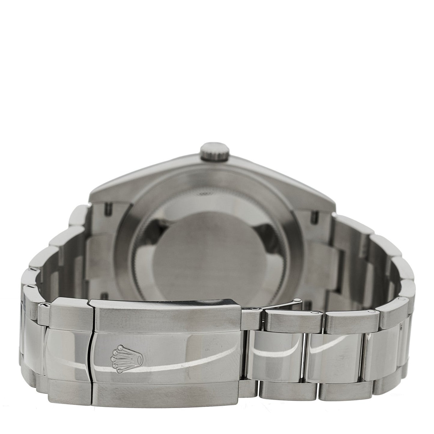 Stainless Steel 18K White Gold 41mm Oyster Perpetual Datejust Watch Bright Blue 126334